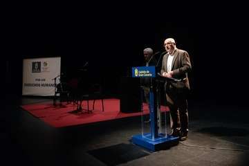 Paco Ibañez llena el Teatro Cuyás (Foto TA)